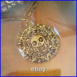 Pirates of the Caribbean Aztec Gold Coin Elizabeth Swann Necklace Master Replica