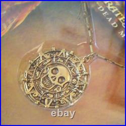 Pirates of the Caribbean Aztec Gold Coin Elizabeth Swann Necklace Master Replica