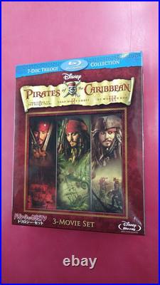 Pirates of the Caribbean Blu ray Trilogy Set Model No. VWBS1229 Walt Disney Stu