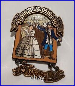 Pirates of the Caribbean Bride Auction Dangle POTC LE 3500 Disney Pin 9472