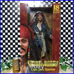 Pirates of the Caribbean CAPT. JACK SPARROW 18 1/6 Figure from JAPAN