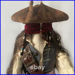 Pirates of the Caribbean Captain Jack Children Cosplay Costume Outsuit Halloween