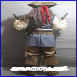 Pirates of the Caribbean Captain Jack Cosplay Costumes Outsuit Halloween Party