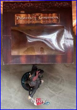 Pirates of the Caribbean Captain Jack Sparrow Figure KOTOBUKIYA withBox Used Japan