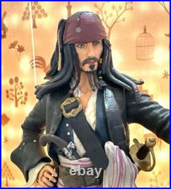 Pirates of the Caribbean Captain Jack Sparrow Figure KOTOBUKIYA withBox Used Japan