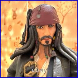 Pirates of the Caribbean Captain Jack Sparrow Figure KOTOBUKIYA withBox Used Japan