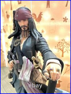 Pirates of the Caribbean Captain Jack Sparrow Figure KOTOBUKIYA withBox Used Japan