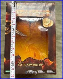 Pirates of the Caribbean Captain Jack Sparrow Figure KOTOBUKIYA withBox Used Japan