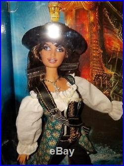 Pirates of the Caribbean Captain Jack Sparrow and Angelica Barbie Dolls