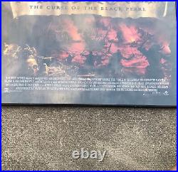 Pirates of the Caribbean Curse of the Black Pearl Original 27x30 Movie Poster