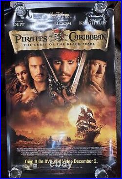 Pirates of the Caribbean Curse of the Black Pearl Teaser #2 Movie Poster