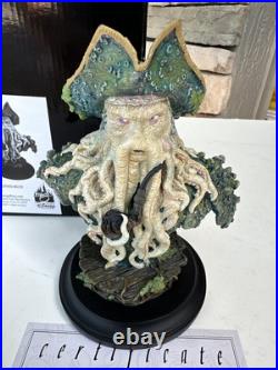 Pirates of the Caribbean Davy Jones Bust Disney LE 250 Randy Noble Pirates of the Caribbean Davy Jones Bust Disney LE 250 Randy Noble