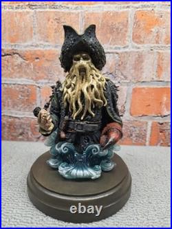 Pirates of the Caribbean Davy Jones Bust Disney Limited Edition with Original Box