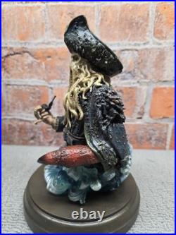 Pirates of the Caribbean Davy Jones Bust Disney Limited Edition with Original Box