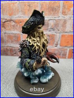 Pirates of the Caribbean Davy Jones Bust Disney Limited Edition with Original Box