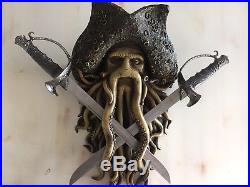 Pirates of the Caribbean Davy Jones Head Statue 11 Scale