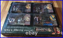 Pirates of the Caribbean Dead Man's Chest 4 Pack Deluxe Figures NEW