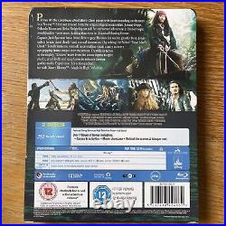 Pirates of the Caribbean Dead Man's Chest BluRay UK Steelbook New and Sealed