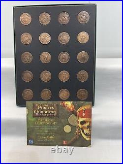 Pirates of the Caribbean Dead Man's Chest Limited Edition 755/1000 Coin Set Rare