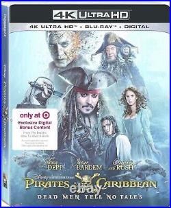 Pirates of the Caribbean Dead Men Tell No Tales 4K ULTRA HD + 3D + Blu-ray