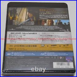 Pirates of the Caribbean Dead Men Tell No Tales 4K ULTRA HD + 3D + Blu-ray Japan