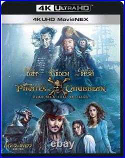 Pirates of the Caribbean Dead Men Tell No Tales 4K ULTRA HD + 3D + Blu-ray Japan