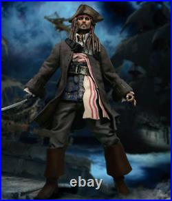 Pirates of the Caribbean Depp Captain-Jack Sparrow Action Figure Statue Gift 1PC