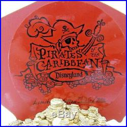 Pirates of the Caribbean Disneyland Figurine Limited Edition Skull Treasure Rare