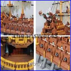 Pirates of the Caribbean Flying Dutchman Pirate Ship Building Blocks Model Set
