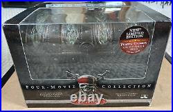 Pirates of the Caribbean Four-Movie Collection Blu-ray 2011, 15-Disc CHEST RARE