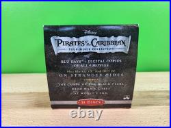 Pirates of the Caribbean Four-Movie Collection Blu-ray 2011 15-Disc Set Limited