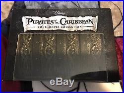 Pirates of the Caribbean Four-Movie Collection Blu-ray/DVD, 2011, 15-Disc Set