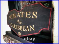 Pirates of the Caribbean Inspired Solid Wood Hand Painted Attraction Sign