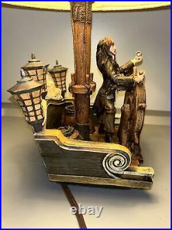 Pirates of the Caribbean Jack Sparrow Black Pearl Table Lamp #817-198