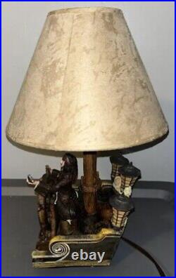 Pirates of the Caribbean Jack Sparrow Black Pearl Table Lamp #817-198