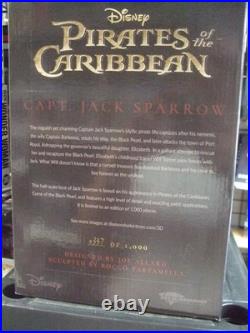 Pirates of the Caribbean Jack Sparrow Legends in 3D 1/2 scale bust Limited 1000