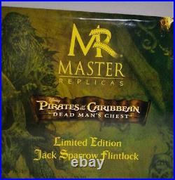 Pirates of the Caribbean Ltd Ed Jack Sparrow Flintlock Replica Master Replicas