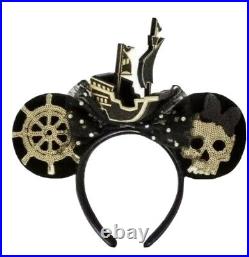 Pirates of the Caribbean Minnie Mouse The Main Attraction Ears Headband IN HAND