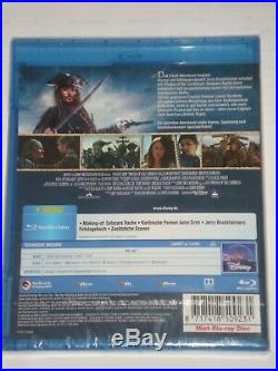 Pirates of the Caribbean Salazars Rache NEU OVP Blu Ray Fluch der Karibik 5