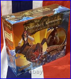 Pirates of the Caribbean Swashbucklers Beastly Kraken Playset w Jack Sparrow NEW