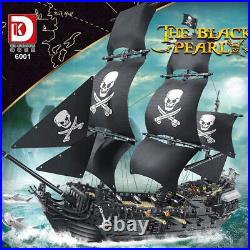 Pirates of the Caribbean The Black Pearl Building Blocks Boat Model Kids Toys