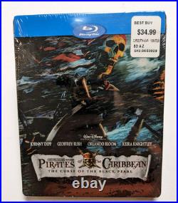 Pirates of the Caribbean The Curse of the Black Pearl Steelbook Sealed