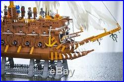 Pirates of the Caribbean The Flying Dutchman Pirate Ship Lego Blocks Toys Kit