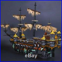 Pirates of the Caribbean The Silent Mary Pirate Ship Legoed Blocks Toys Kit
