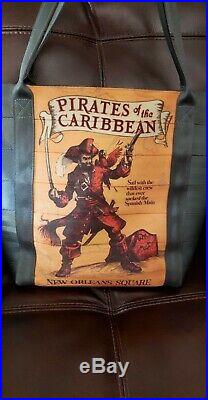 Pirates of the caribbean Harvey's Poster Tote NWT