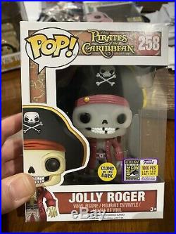 Pirates of the caribbean Jolly Roger Sdcc Limited Ediion Funko Pop