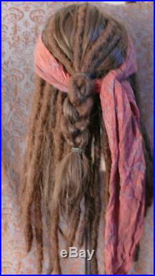 Pirates of the caribbean at world's end jack sparrows WIG Replica UNFINISHED