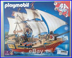 Playmobil Vintage Retired 4290 PIrate Ship New Sealed mint in box