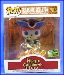 Pop! Pirates Of The Caribbean Treasure Skeleton #783 Eccc Funko Disney