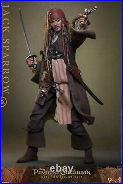Pre-order Hot Toys DX037 1/6 Pirates of The Caribbean Jack Sparrow Action Figure